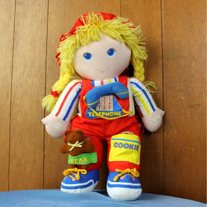 Vintage 1983 Plush Amtoy Doll